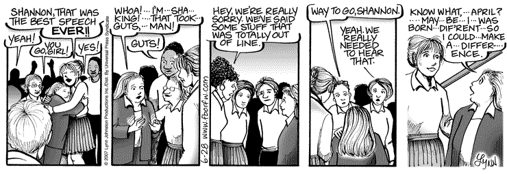 Strip featuring Shannon