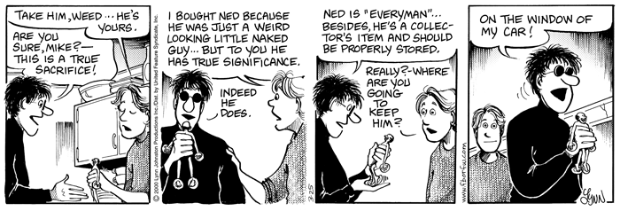 FBorFW strip: Ned will take his place on Weed's car