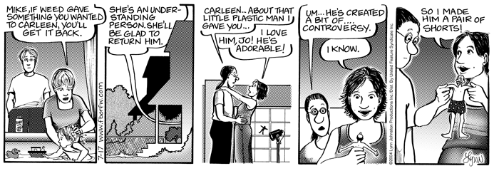 FBorFW strip: Carleen takes a shine to Ned