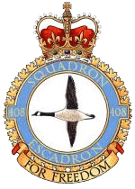 The 408 Squadron Crest
