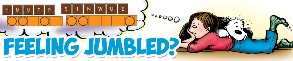 Play Jumble! Unscramble words to win.