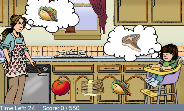 Dinner Time Game Screenshot